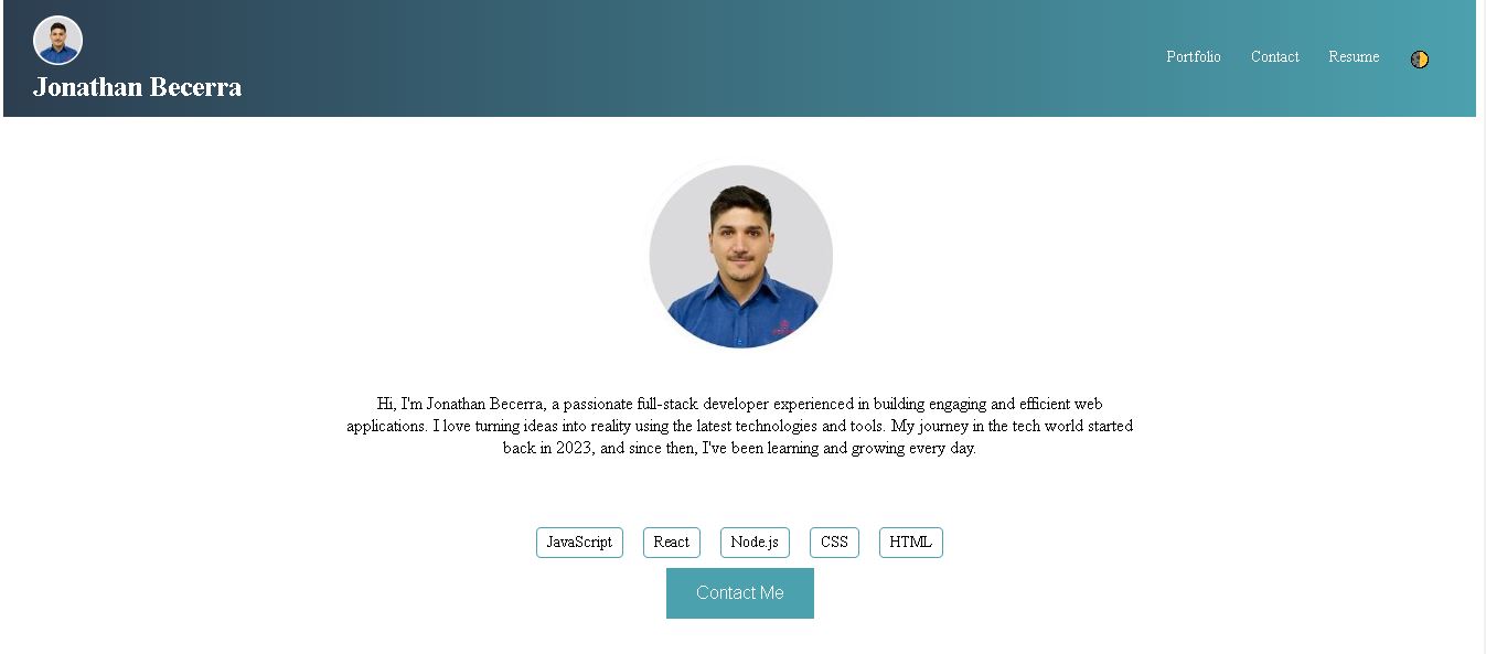About Me Section